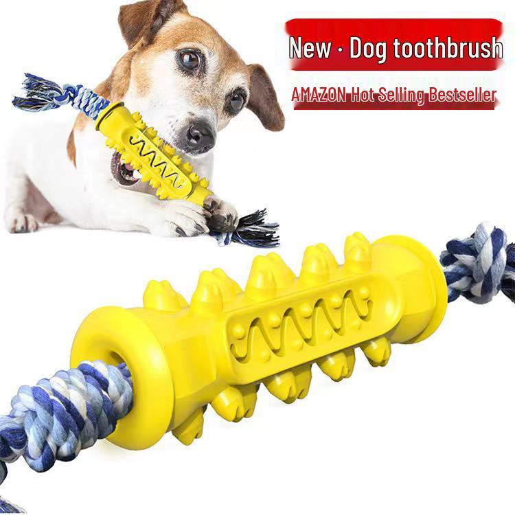 Teething Sticks & Chew-Resistant Dental Bones for Dogs - Toothbrush Toys & Chew Toys