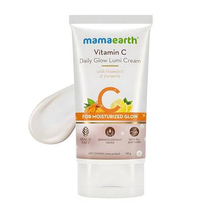 Vitamin C Lumi Cream 30g Moisturizer With Highlighter Glow Effect For Radiant Skin & Deep Hydration