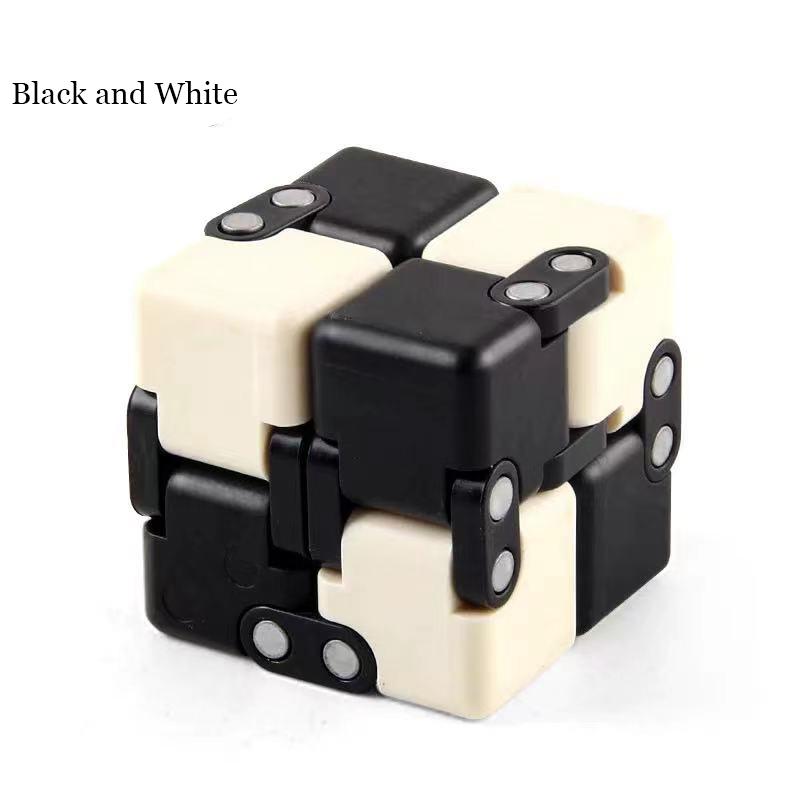 2026 Infinity Cube Fidget Toys,Mixed Color Decompressure Stress Relief Magic Cube Mini Infinity Cube Finger Fidget Toys