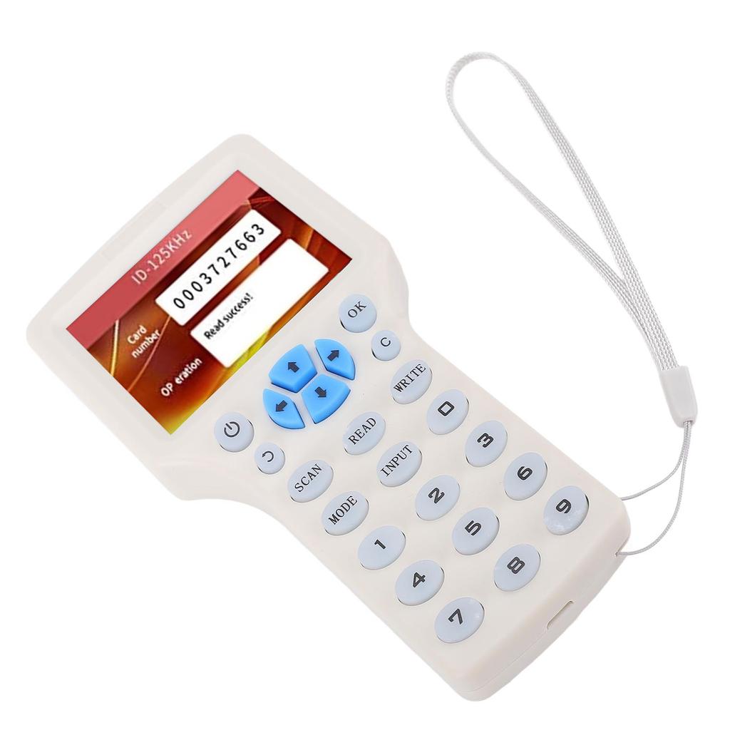 Card Reader Writer Cloner Copier English Support 10 Frequency for IC Card Key Fob 13.56mhz UID