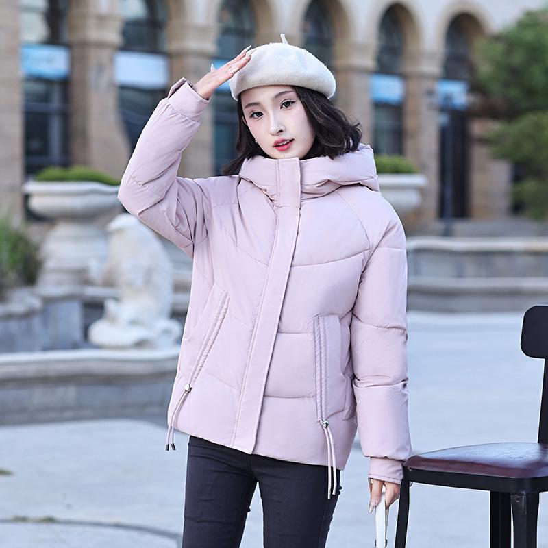 Women's 2024 Winter Hooded Down Cotton Jacket - Wash-Free, Thickened, Slimming Petite Design