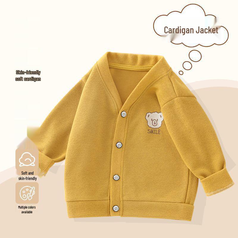 Minnie Fleece Cardigan: Warm Spring/Autumn Jacket for Infants and Toddlers