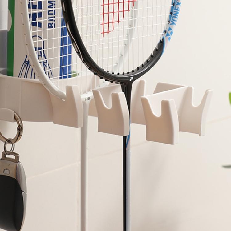 Strong Plastic Sports Wall Fixing Stand Space Saving Storage Holder for Multiple Sports Equipment Types