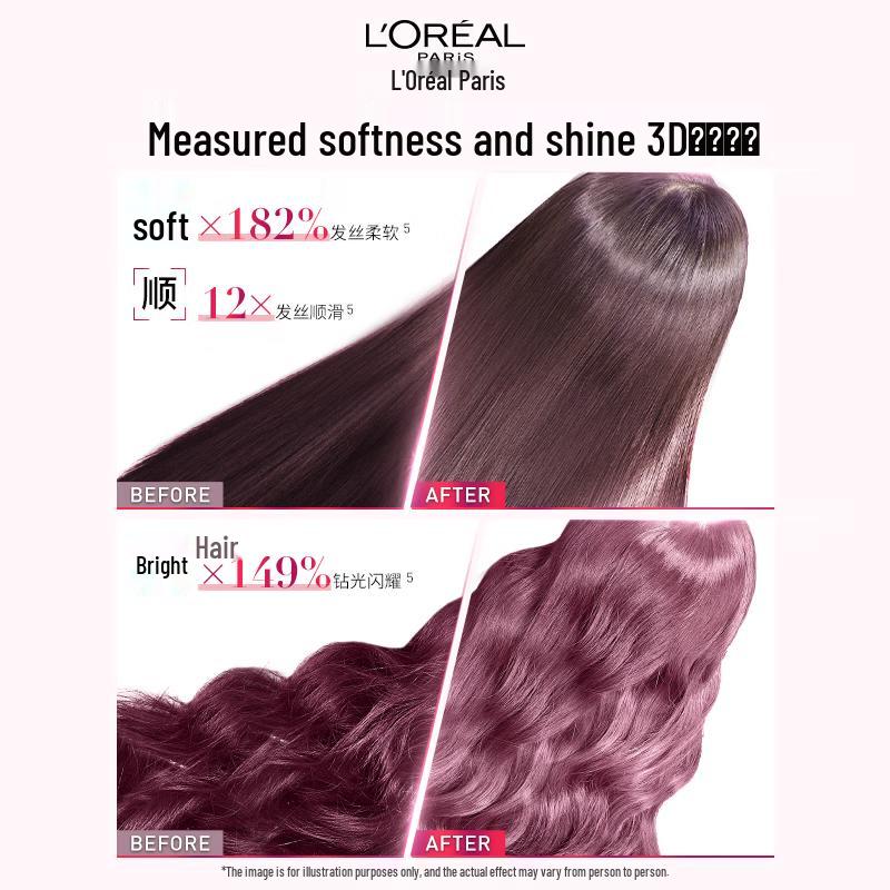 L'Oréal Pink Crystal Acid Care Shampoo