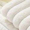 Solid Sofa Towel Rabbit Plush Warm Thicken Soft Cushion L Sofas Cover Non-slip Couch  Living Room Winter Mat Slipcovers