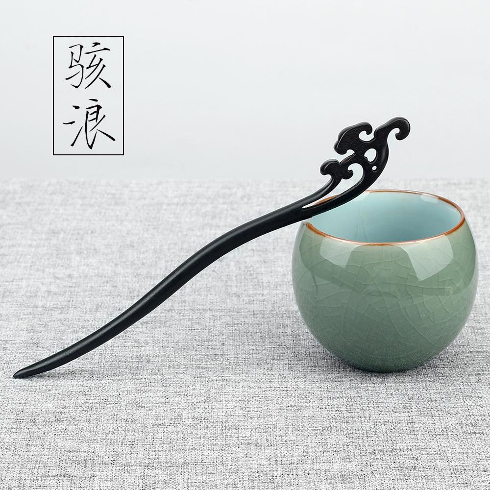 47Style Retro Sandalwood Hair Clip Hairpin Chinese Ancient Carved Wooden Chopstick Hair Stick Cosplay Party Headwear Accessories