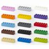 100g Small Particle 2456 High Brick 2x6 DIY Building Block Compatible with Creative Gift MOC Building Block Castle Toy