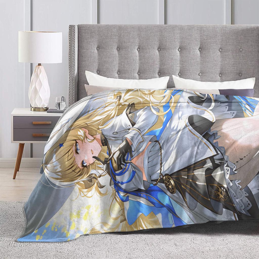 Wuthering Waves Game Blankets Spring Soft Throw Blanket For Boy Girl Couch Chair Flannel Bedspread Bed Cover