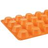 Forma do pieczenia 20 mini muffinek babeczek babeczki silikonowa pomarańczowa SILLINIE ORION 151764