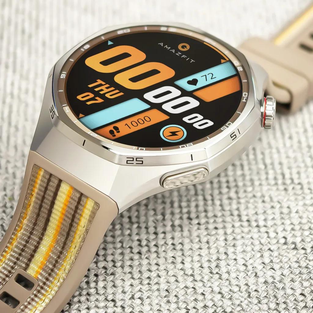 Silicone+Woven Strap For Huawei Watch GT6 Pro 46mm Sport Strap for Huawei Watch GT6 Pro 46mm Bracelet Correa Accessories