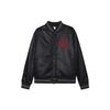 Alphabet Pattern Single Breasted Stay Warm Long Sleeves Jacket Men's Black DQ6204-045