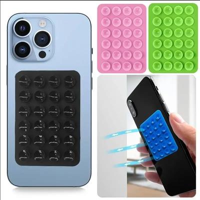 Double Sided Silicone Suction Cup Phone Case Detachable Stand For Hands-Free Wall Stand For Selfies And Videos