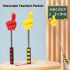 Telescopic Rod Finger Reading Sticks Finger Design Whiteboard Hand Pointer Teaching Tools  Teachers