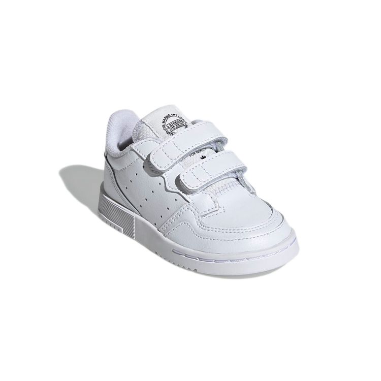 Adidas Originals Super Court Low Top Sneakers Baby Sneakers White Black EG0413