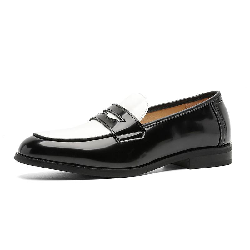 New Trend Loafers for Man Big Size 38-46 Breathable Slip On Flats Lightweight Men's Leather Shoes Comfortable Male Casual Shoes
