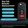 Key Fob Remote Replacement Compatible with 2006-2015 Mazda 5/2011-2015 Mazda 2 3/2007-2013 CX7 CX9 Keyless Entry Remote Car