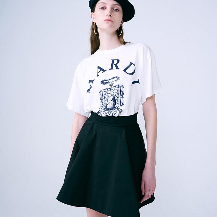 Mardi Mercredi マルディTシャツ BIJOU IVORY NAVY 楽天市場】マルディメクルディ MARDI MERCREDI アパレル Tシャツ