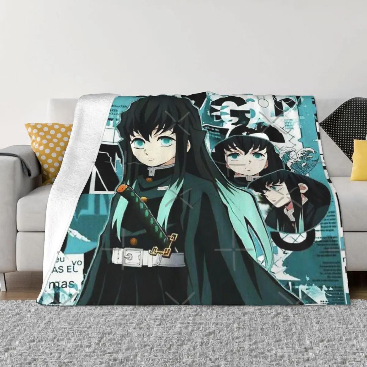 Muichiro Tokitou Plush Bed Blankets Couple Blankets Blankets And Throws Throw Blanket hello kitty blanket  blankets 75cmx90cm