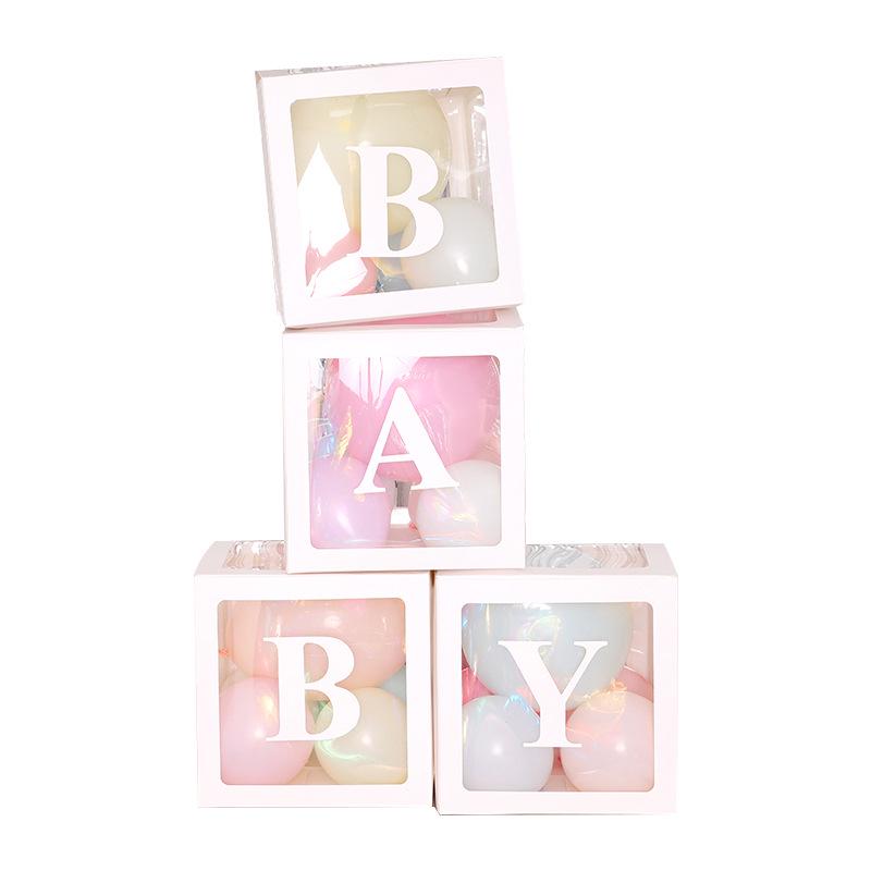 Transparent Balloon Gift Box for Birthday, Proposal, or Party Decoration