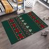 Festive Nordic Pattern Rug Non-slip rug suitable for living room and bedroom sofas