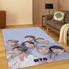 Gwiazda Kpop B-BTS Kim JIN SUGA V Dywanik do Sypialni Salonu Kanapy Domu Mata Wejściowa Wystrój Domu, Dywanik Nieślizgająca Mata Podłogowa Prezent