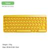 Keyboard Push Bubble Fidget Sensory Toys Rainbow Popping Silicone Game Toy Anxiety & Stress Reliever  Toy For Kids And Adu