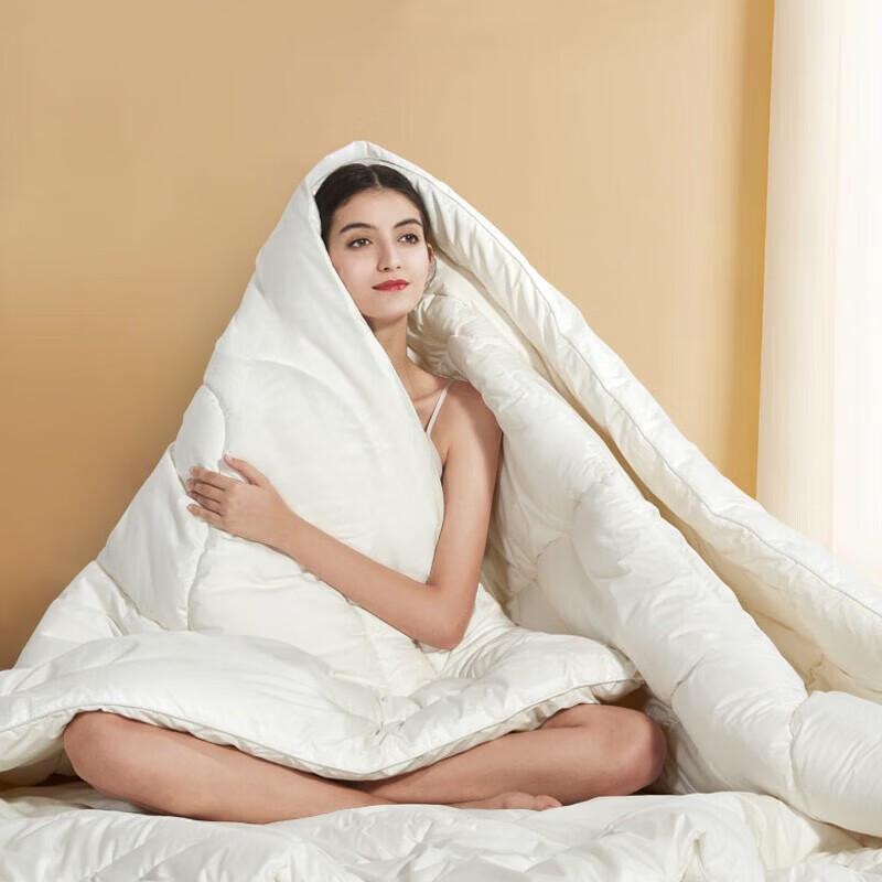 FUANNA New Zealand Wool Blend Winter Quilt