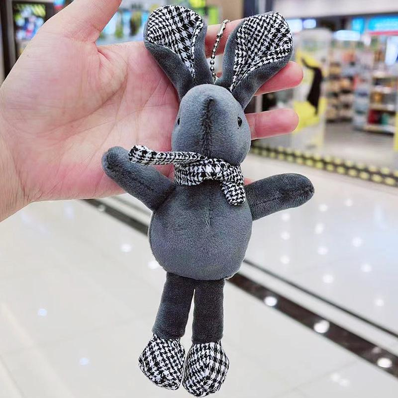 Korean Velvet Wishing Rabbit Plush Toy Gift Box