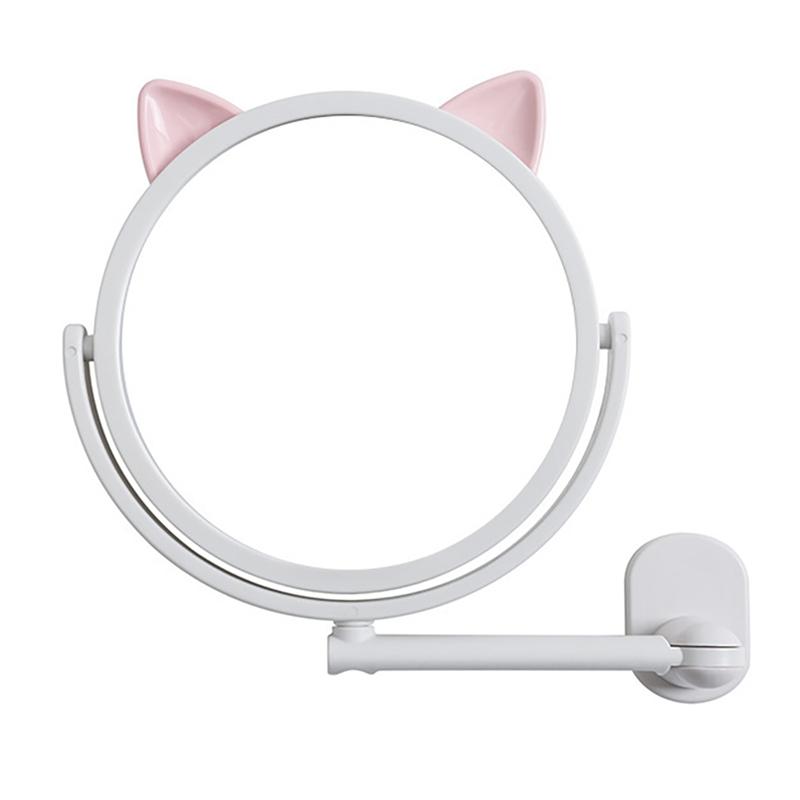 

Зеркала для макияжа Зеркала для ванной комнаты без фронтальной панели Самоклеящееся косметическое зеркало для бритья Складные регулируемые зеркала