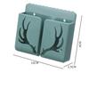 1PC Wall Mounted Storage Box Remote Control Storage Box Air Conditioning Remote Control TV Storage Box Phone Holder Organization
