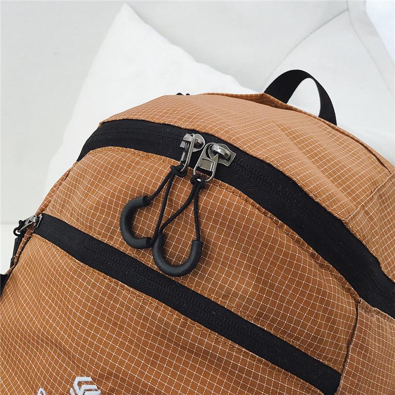 Lightweight Ripstop Outdoor Backpack Multi Pocket Adjustable Strap Casual Daypack for Hiking Travel and Daily Commute