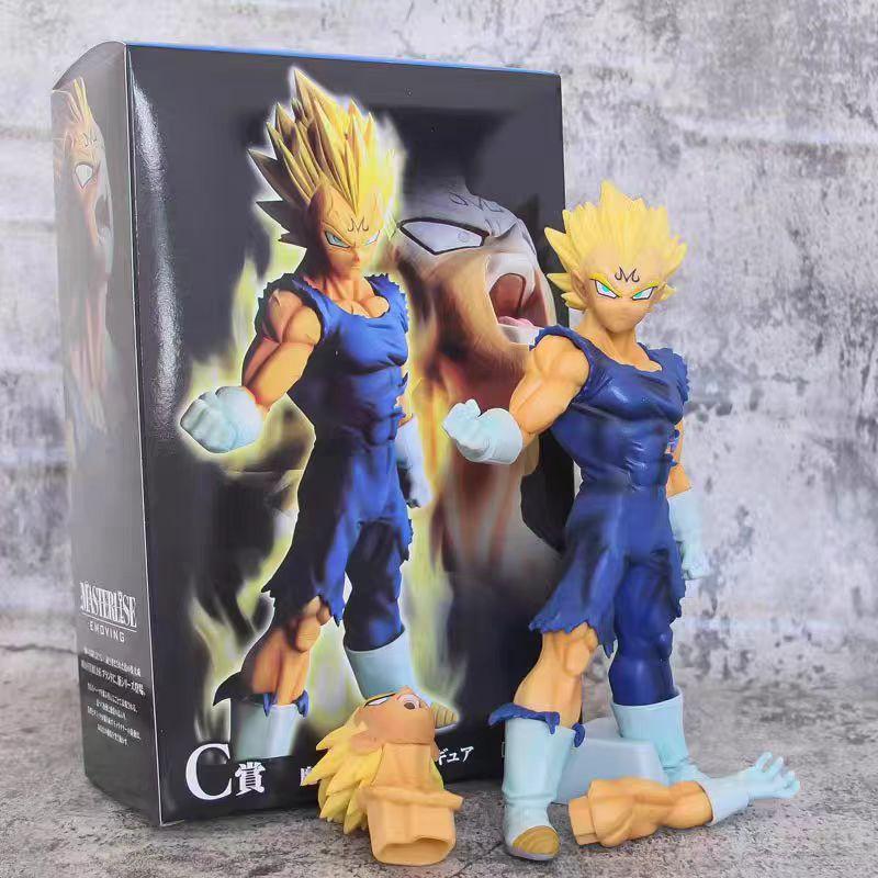 

25 см Dragon Ball Z Аниме Рычащий Мадзин Веджета Двухголовый Супер Фигурка Форма Саянов ПВХ Фигурки Действия Статуя Модель Игрушки Подарки