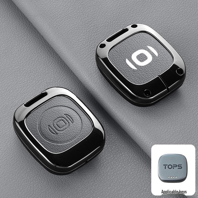 Bluetooth-Schlüsselhülle mit Metallschnalle für Changan Qiyuan E07, Kompatibel mit 25 Automodellen
