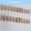 B770 Glass Cat Eye Medium-length Nail Sticker Autumn Winter Flashy Nail Art Factory Direct Sale One-piece Shipping