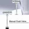 Urinal Toilet Flush Valve Push Button Manual Delay Automatic Shutoff Water Saving for Residential Bathroom Upgrades