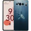 Luxury TPU Phone Case For Google Pixel 9 8 8A 7 7A 6 Pro XL 6A 5G Ocean Whale Shark Swimming Black Soft Back Cover