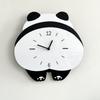 Panda Swing Creative Cartoon Wall Clock, Simple and Modern Living Room, New Home Wall-mounted Clock, Silent Dining Room Clock