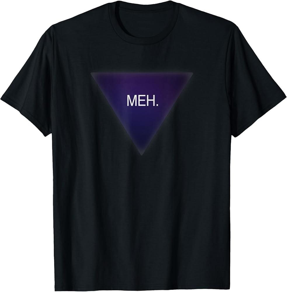 

Trendy Meh Magic 8 Ball Answer TShirt Unisex T-Shirt XL