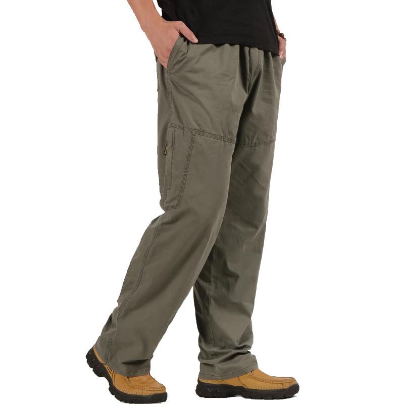 Men's Plus Size Pure Cotton Casual Sports Pants