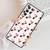 Lipstick Make Up Phone Case For Samsung Galaxy S25 S23 S30 S8 S21 S20 FE S24 S22 Note 10 20 Plus lite Ultra
