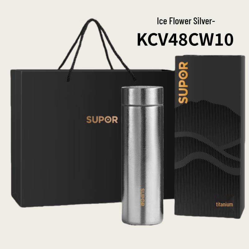 SUPOR 480ML Pure Titanium Thermal Mug