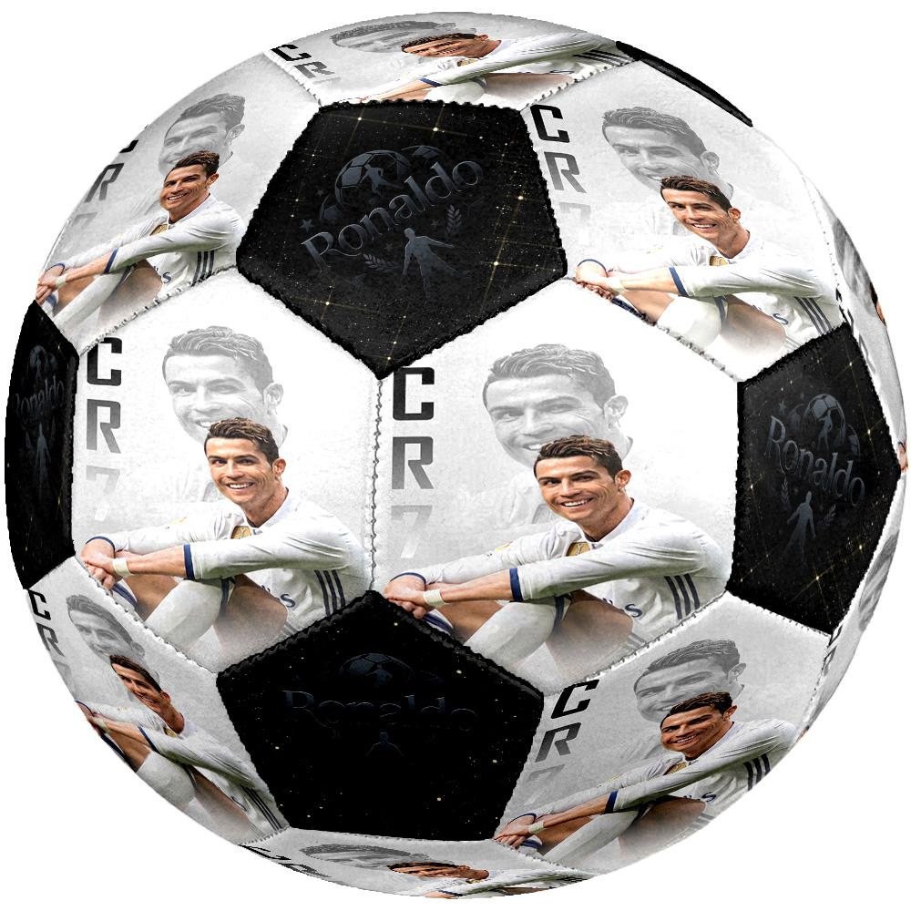 Ronaldo's Golden Moment Size 5 Football Machine Sewn Indoor/Outdoor Universal Football Sports Enthusiast Gifts Birthday/Christmas Wedding Party Gift