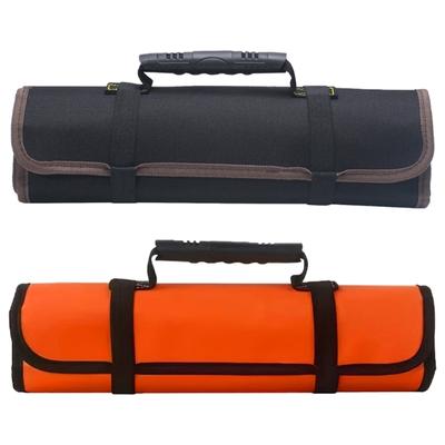 Sac à Outils en Polyester Robuste à Rouler Avec Poches de Tailles Variées Adapté à une Gestion Organisée des Outils Essentiel pour les Bricoleurs