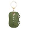 Cat Paw Shaped Pet Hair Keychain Faux Leather Pet Fur