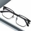 Classic Office And Business Style Unisex Lightweight And Durable Square Computer Reading Prescription Glasses Holder For Myopia