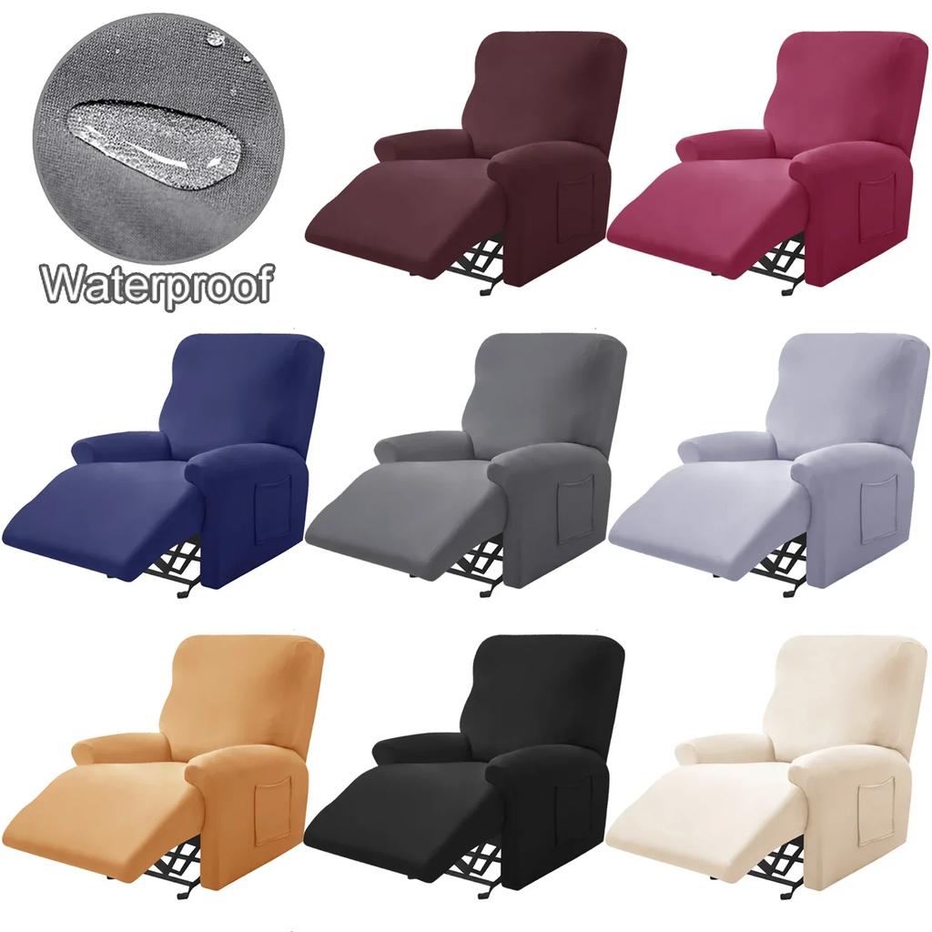 Waterproof Recliner Sofa Cover Non-slip Sofa Cover for Living Room Single Sofa Chair Couch Cover Armchair Covers Home