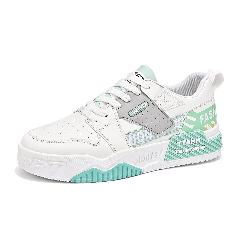 2025 new mesh surface breathable design casual board shoes students thick sole increase sports fashion shoes low top