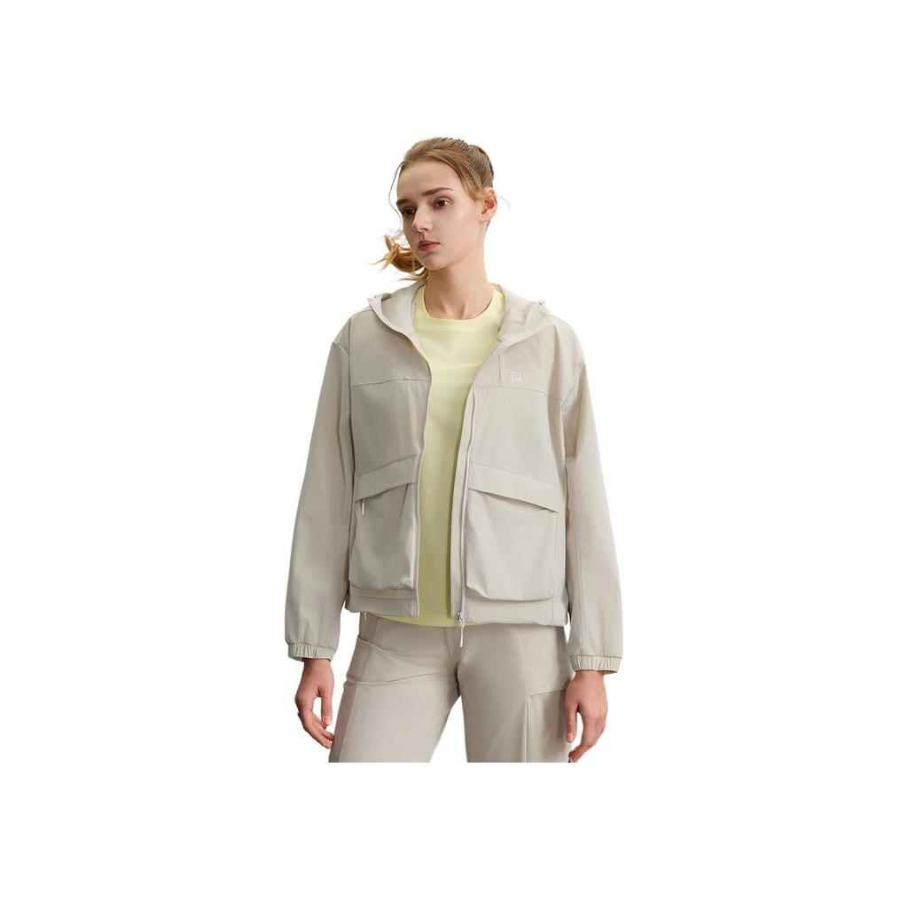New FILA Athletics Jacket Women's Coix Seed BG A11W527706F-BG
