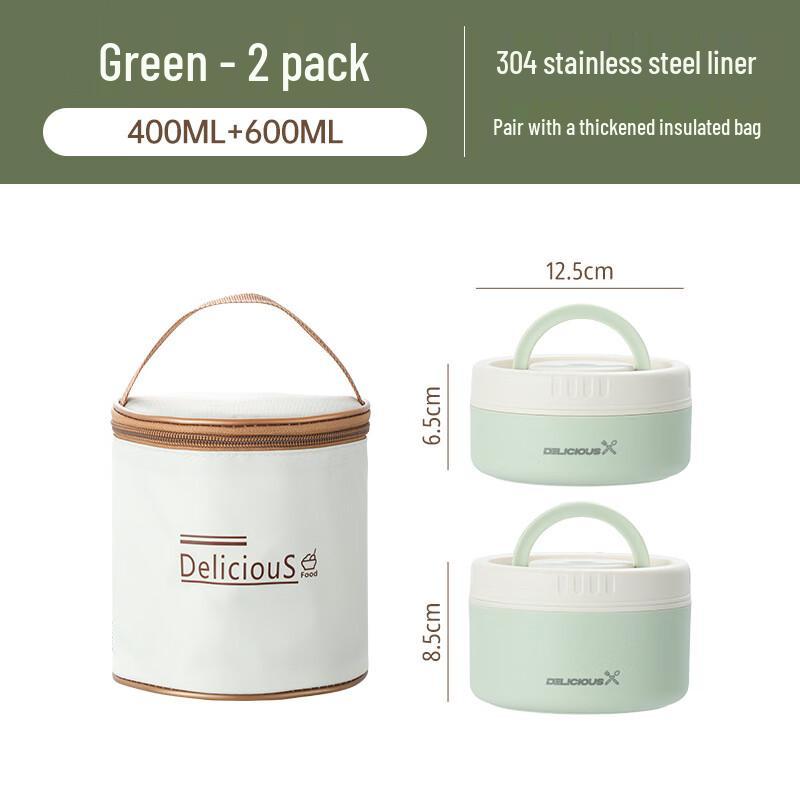 ZISIZ Stainless Steel Insulated Lunch Box