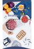 110V Stainless Steel Meat Grinder & Multifunctional 5L Food Processor: Mincer, Garlic Masher, Dough Kneader for Home Use